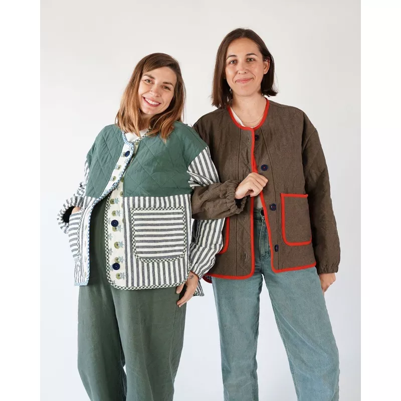Homebody Quilted Jacket PDF Sewing Pattern