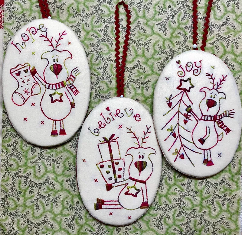 hope-believe-joy-ornaments Hope, Believe, Joy Ornaments