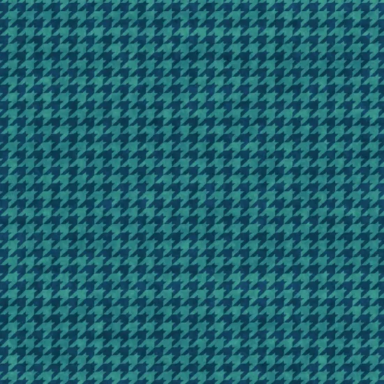 Houndstooth Teal