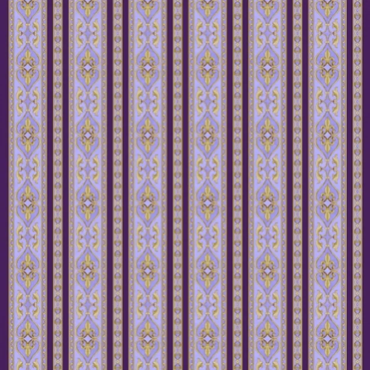 Impressions – Border Lavender Yardage