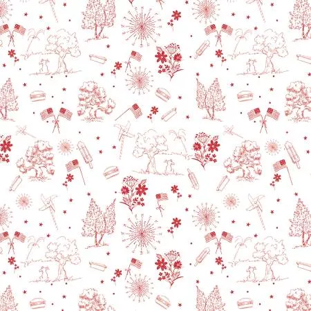 Independence Toile White