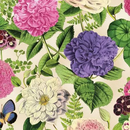 Ivory Large Floral