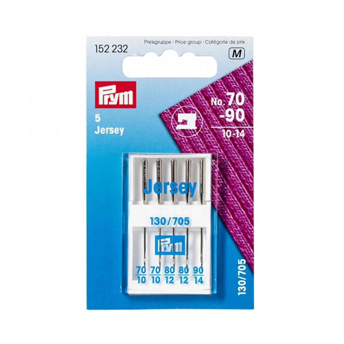 jersey-sewing-machine-needles-x-5-prym Jersey Sewing Machine Needles x 5 – Prym