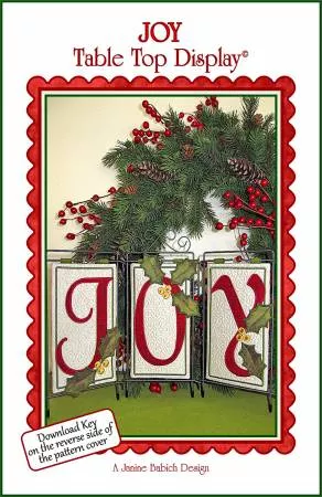 Joy Table Top Display Machine Embroidery