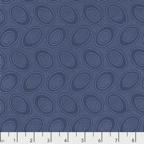 Kaffe Fassett - Aboriginal Dot - Denim