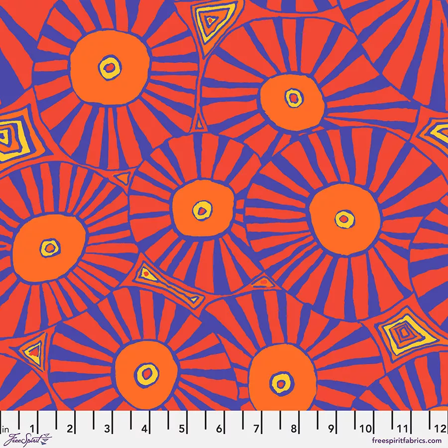Kaffe Fassett Brollies Red