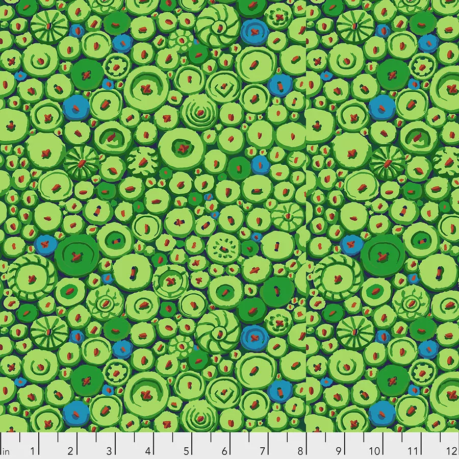 kaffe-fassett-button-mosaic-green Kaffe Fassett Button Mosaic - Green