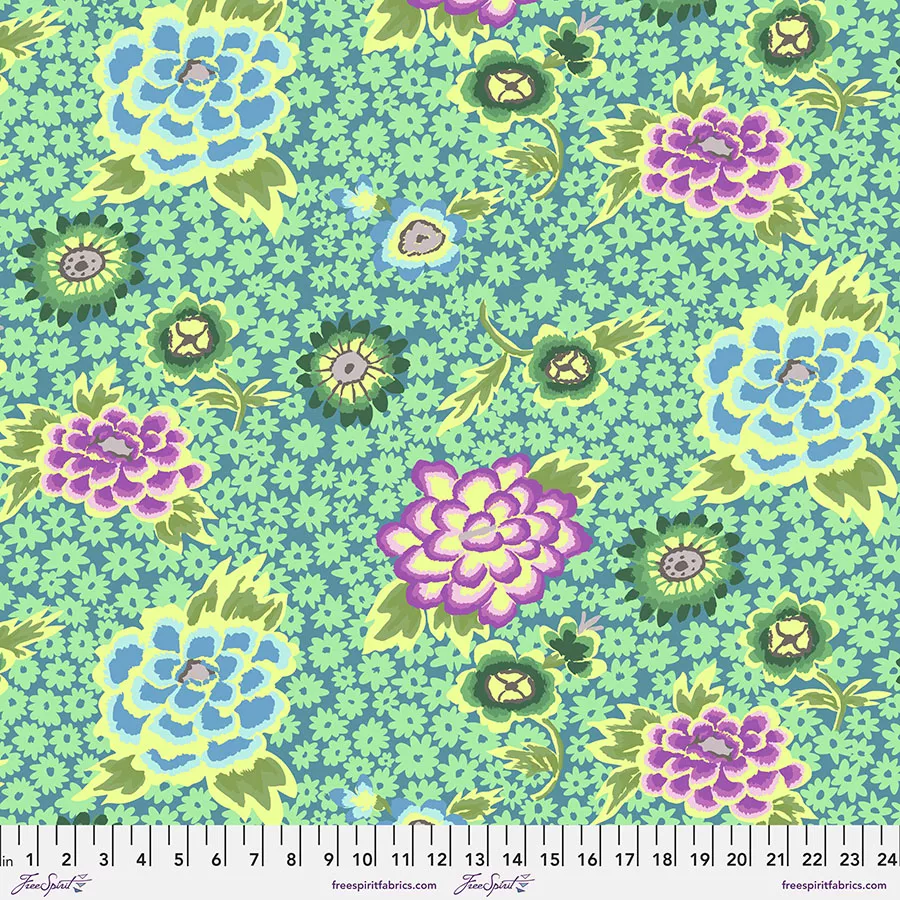 Kaffe Fassett - Charlotte - Teal