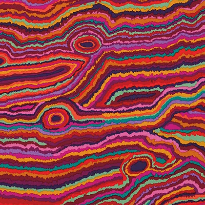 Kaffe Fassett - Jupiter - Red