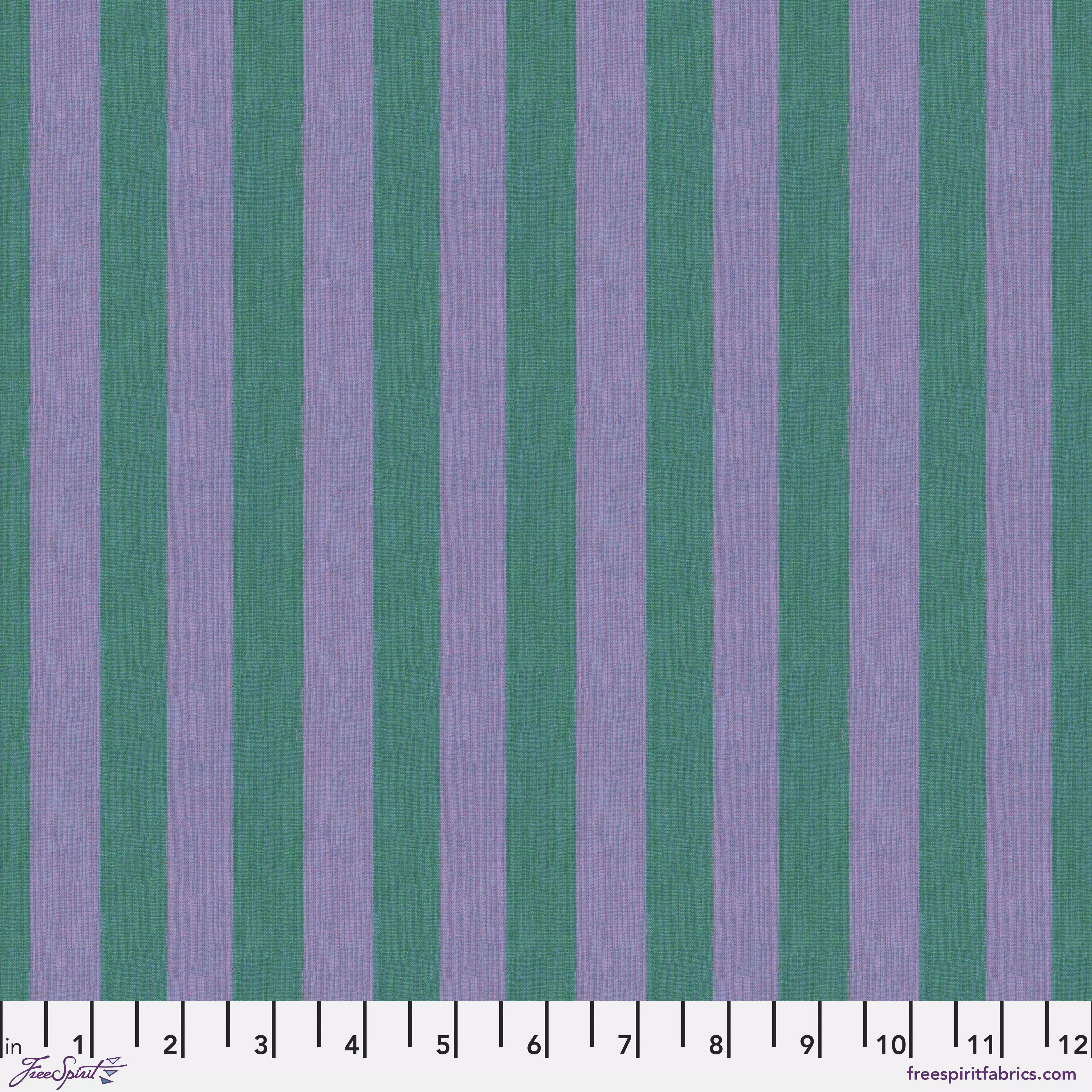 kaffe-wide-stripe-heather-shot-cotton-stripe Kaffe Wide Stripe - Heather || Shot Cotton Stripe