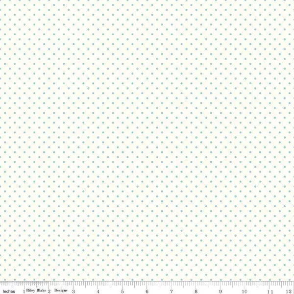 le-creme-swiss-dot-aqua Le Creme Swiss Dot Aqua