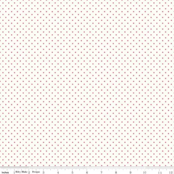 le-creme-swiss-dot-hot-pink Le Creme Swiss Dot Hot Pink