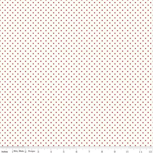 le-creme-swiss-dot-red Le Creme Swiss Dot Red