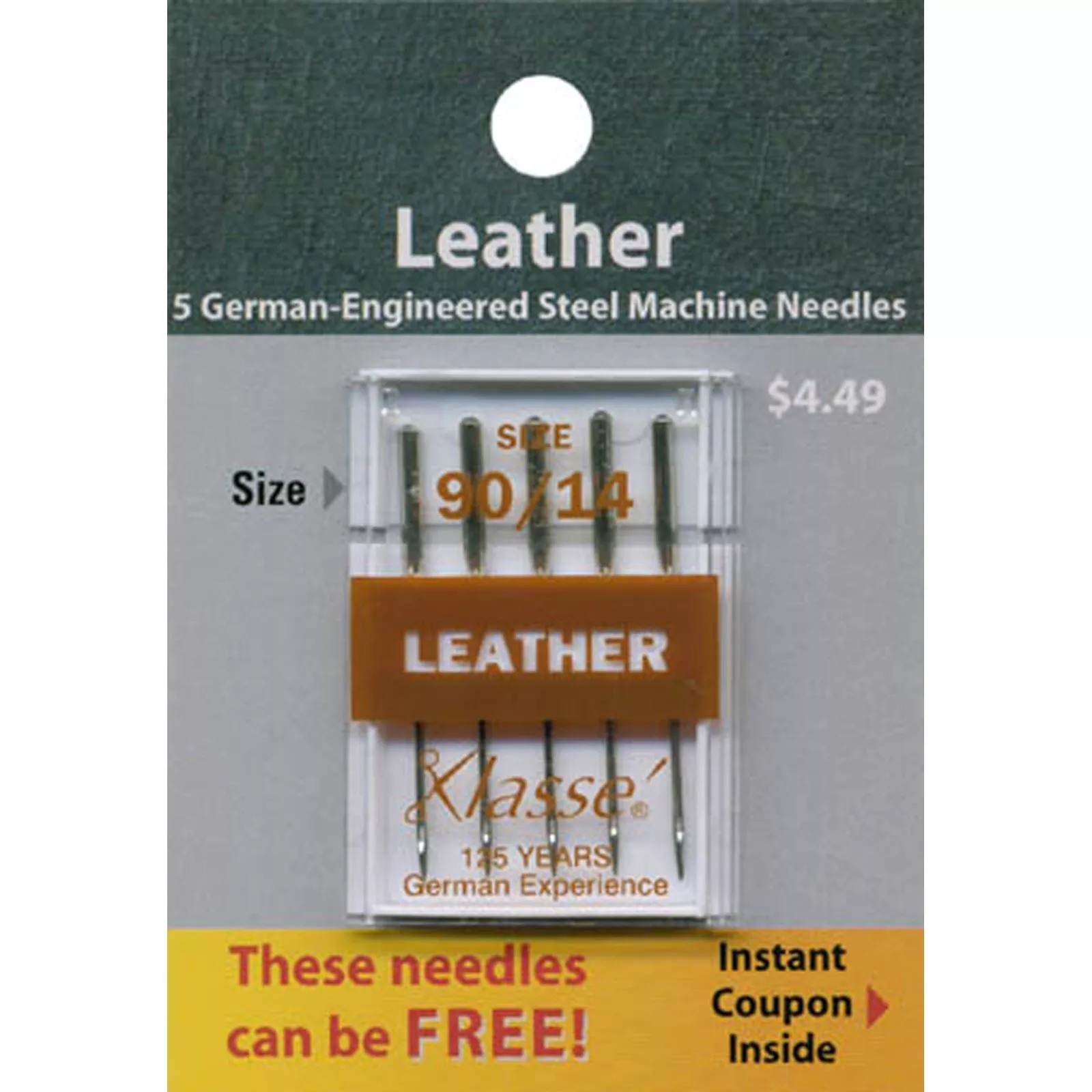 leather-needles-size90-14klasse Leather Needles - Size90/14Klasse'