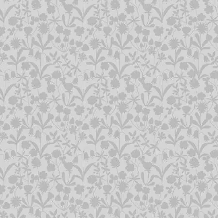Lewis & Irene Tiny Tonals Grey on grey wildflowers