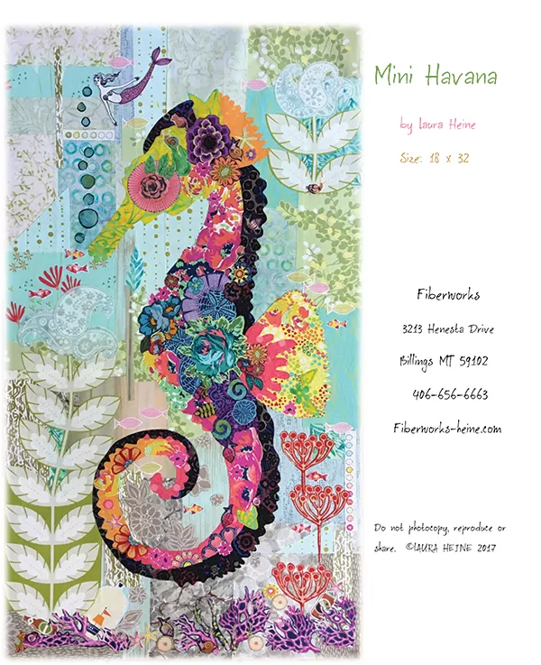 LHFW MINIHAV Mini Havana Collage Pattern - Laura Heine