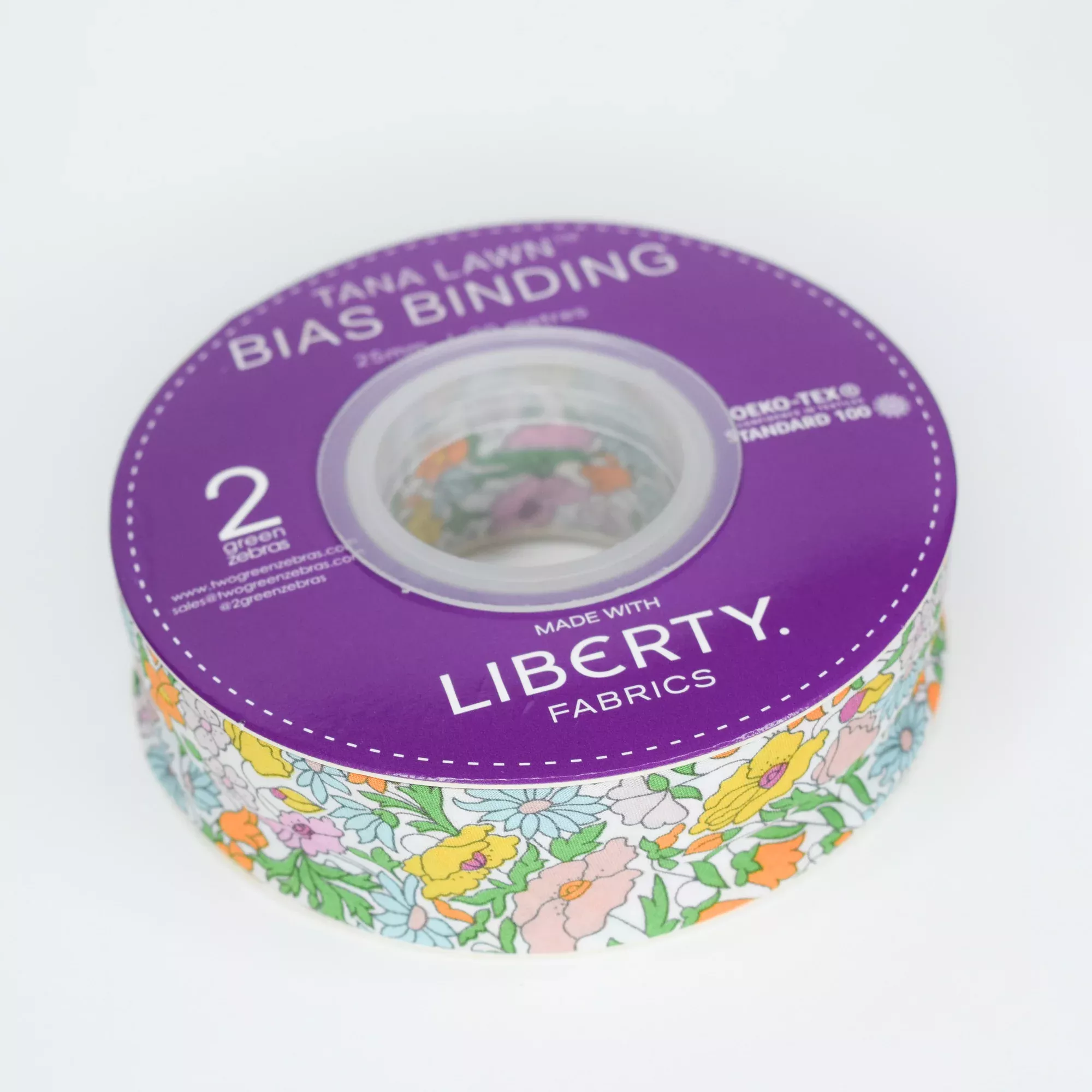 Liberty Bias Binding - Poppy Forest A