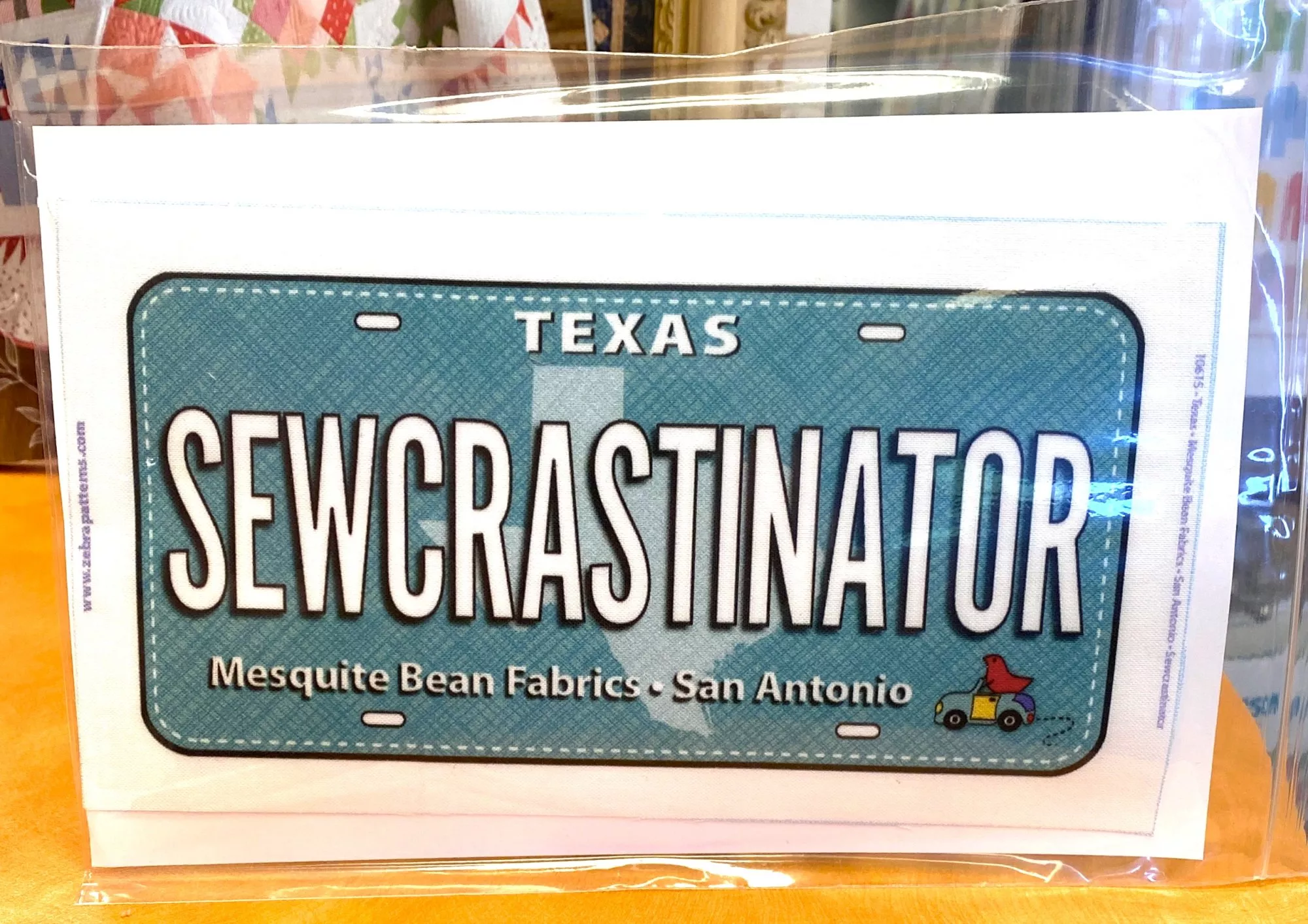 license-plate-sewcrastinator License Plate Sewcrastinator