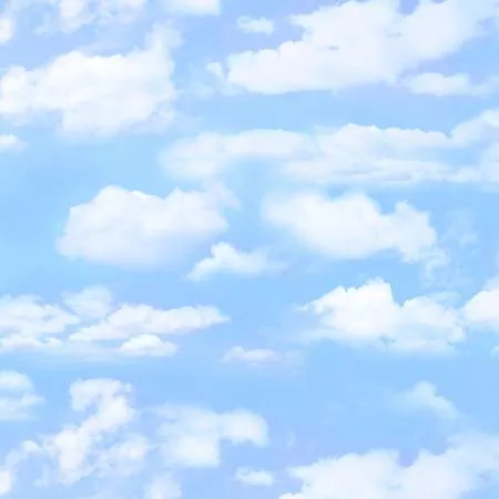 Light Blue Clouds 505E-LTBLU
