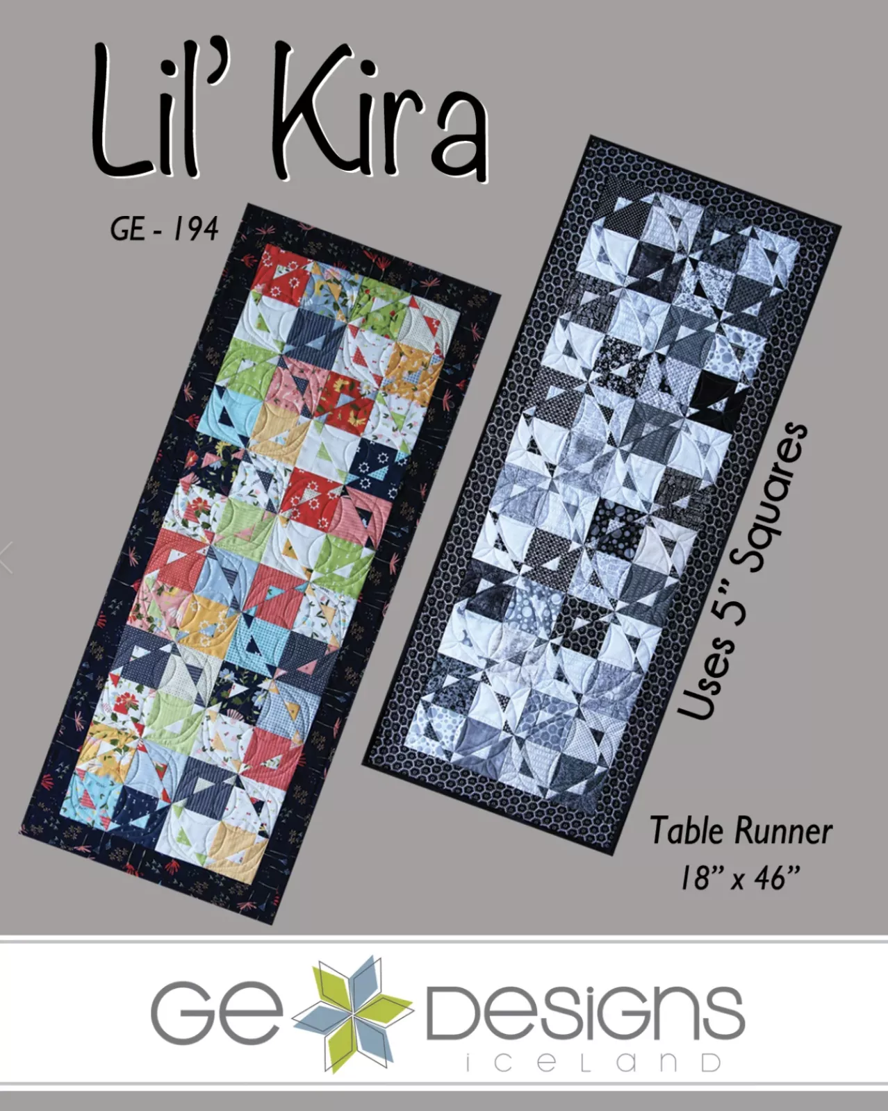 Lil' Kira Table Runner Pattern