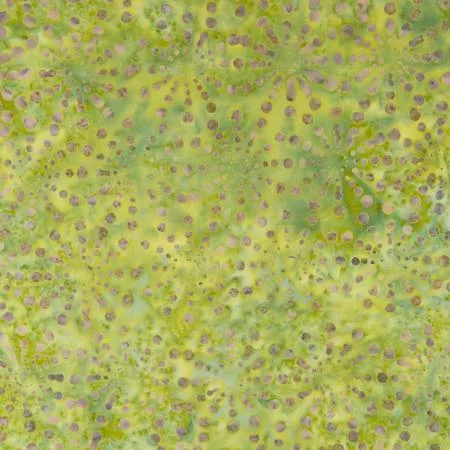 Lime Bursts Batik