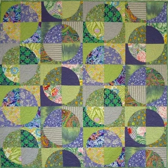 lime-soda-quilt-pattern-template-set Lime & Soda Quilt Pattern & Template Set