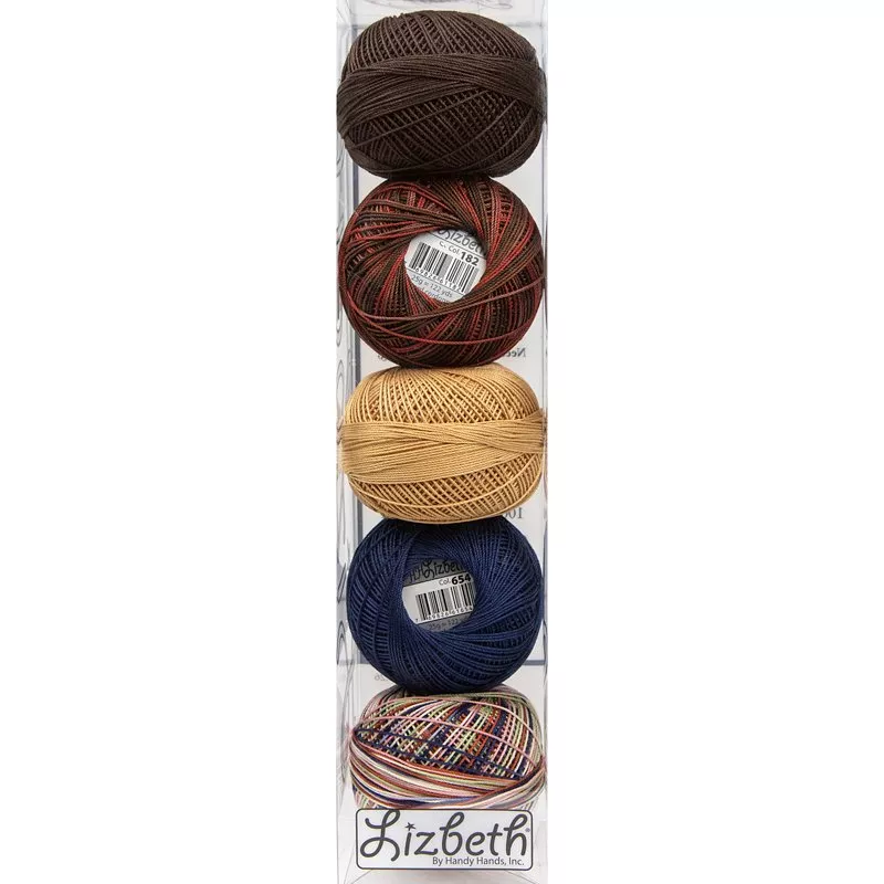 Lizbeth Thread Bundle Blueberry Pancakes - Size 40