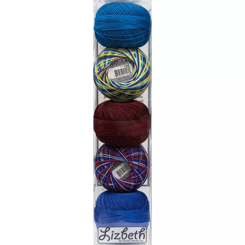 Lizbeth Thread Bundle Moonlit Glow - Size 10