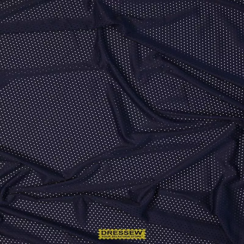 Lycra O Mesh Deep Navy