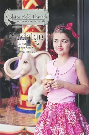 Madelyn - Collared shirt & Bow headbandViolette Field Threads