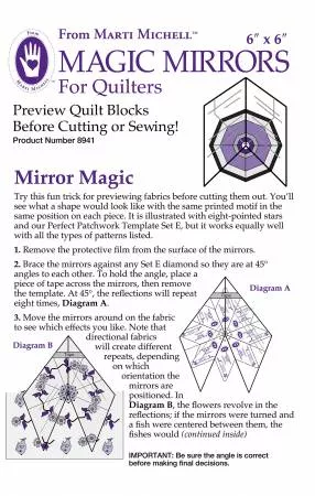 Magic Mirrors 6in x 6in