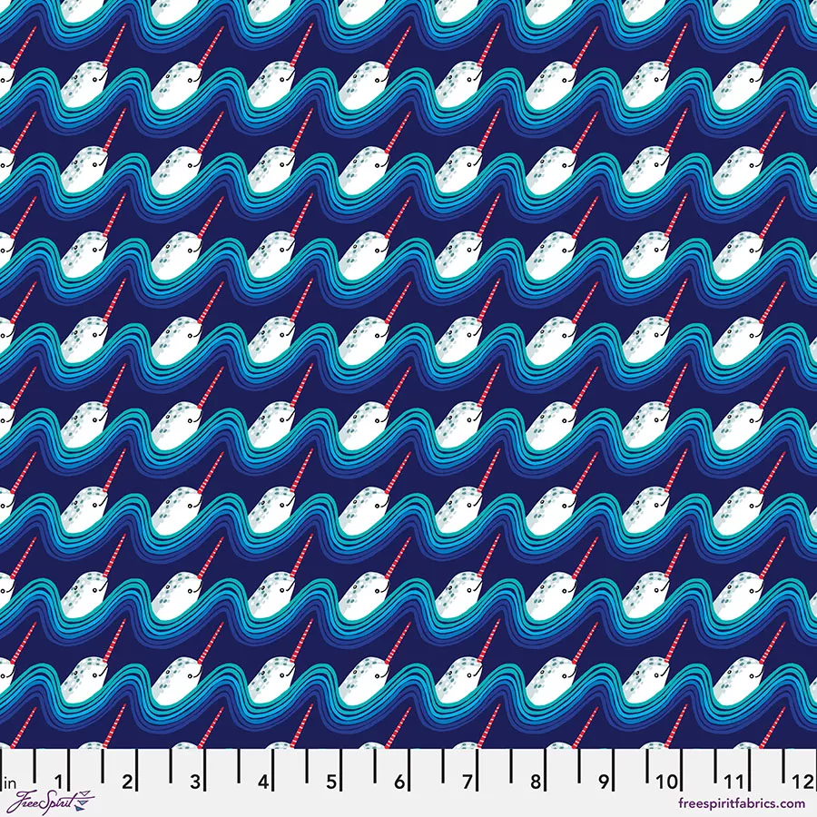 Magical Narwhal - Dark Blue || Polar Seas