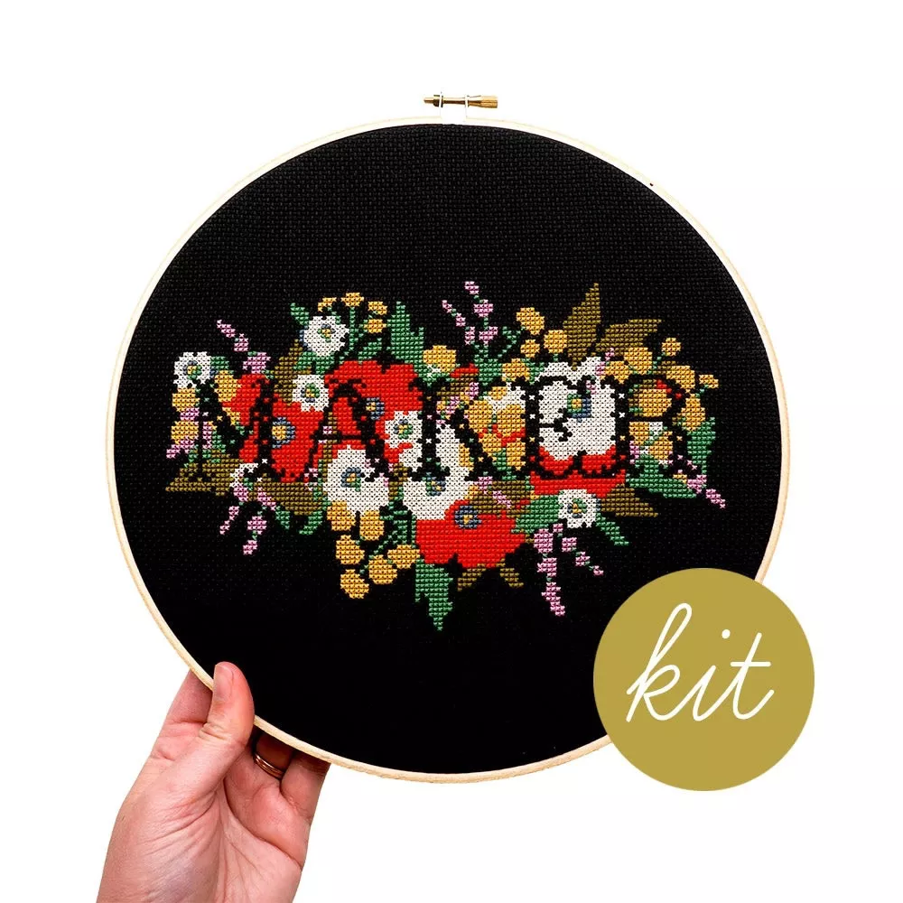 maker-cross-stitch-kit Maker Cross Stitch Kit