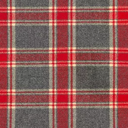 Mammoth Flannel Red SRKF-16426-3 Robert Kaufman