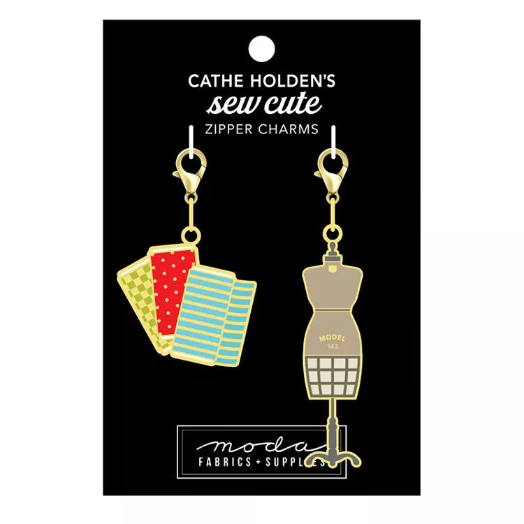 Mannequin Zipper Pulls 2ct