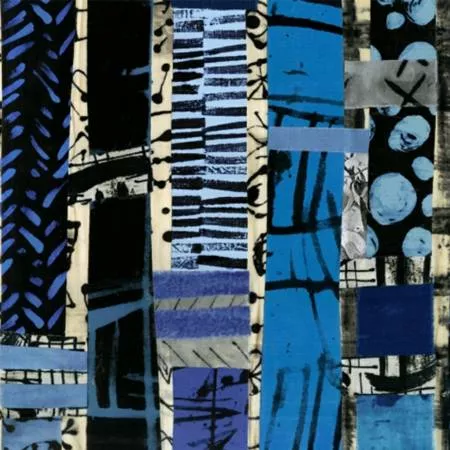 Marcia_Derse_The Blue One_Blue Geometric