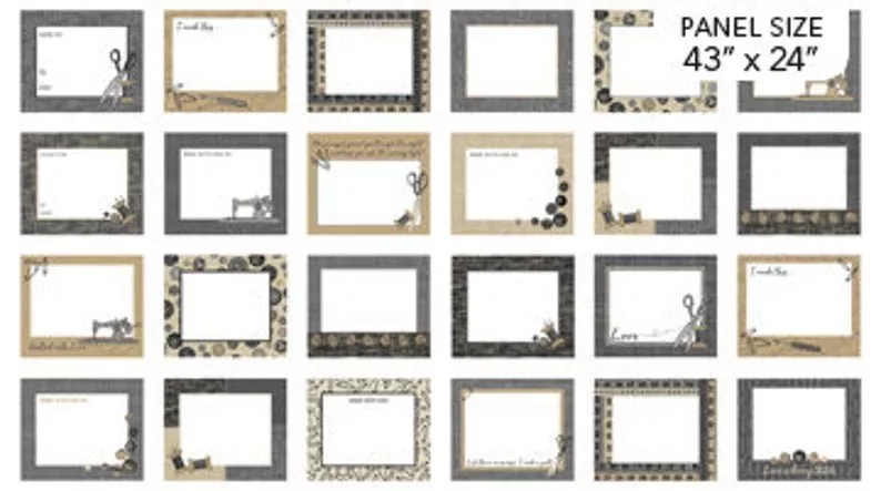Material Girl Label Panel- 23217-94