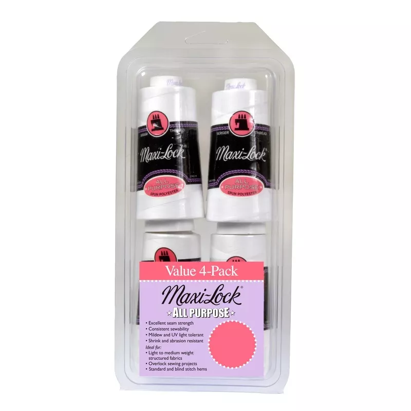 maxi-lock-all-purpose-thread-set-4pk-white-ggm0001-special-order Maxi-Lock All Purpose Thread Set 4pk White # GGM0001 – Special Order