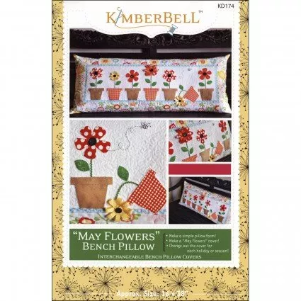 May Flowers Bench Pillow