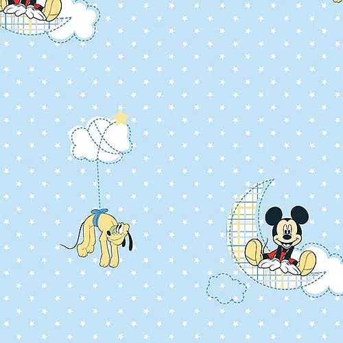 Mickey Good Night Stars (Flannel)