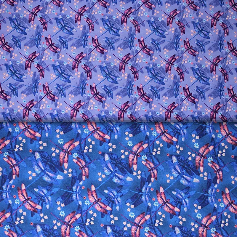 Midnight Hydrangea - 43/44" - 100% Cotton