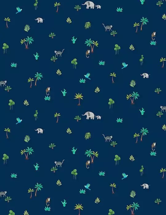Mini Safari Animals and Trees