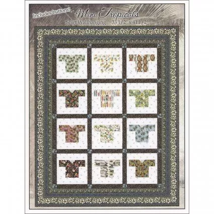 Mini Tropicals Shirt Wallhanging