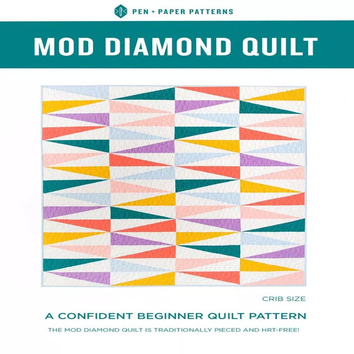 mod-diamond-quilt-pattern-by-pen-paper-patterns Mod Diamond Quilt Pattern by Pen + Paper Patterns