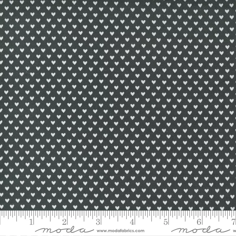 Moda Flirt 55574 23 Tiny Heart Black