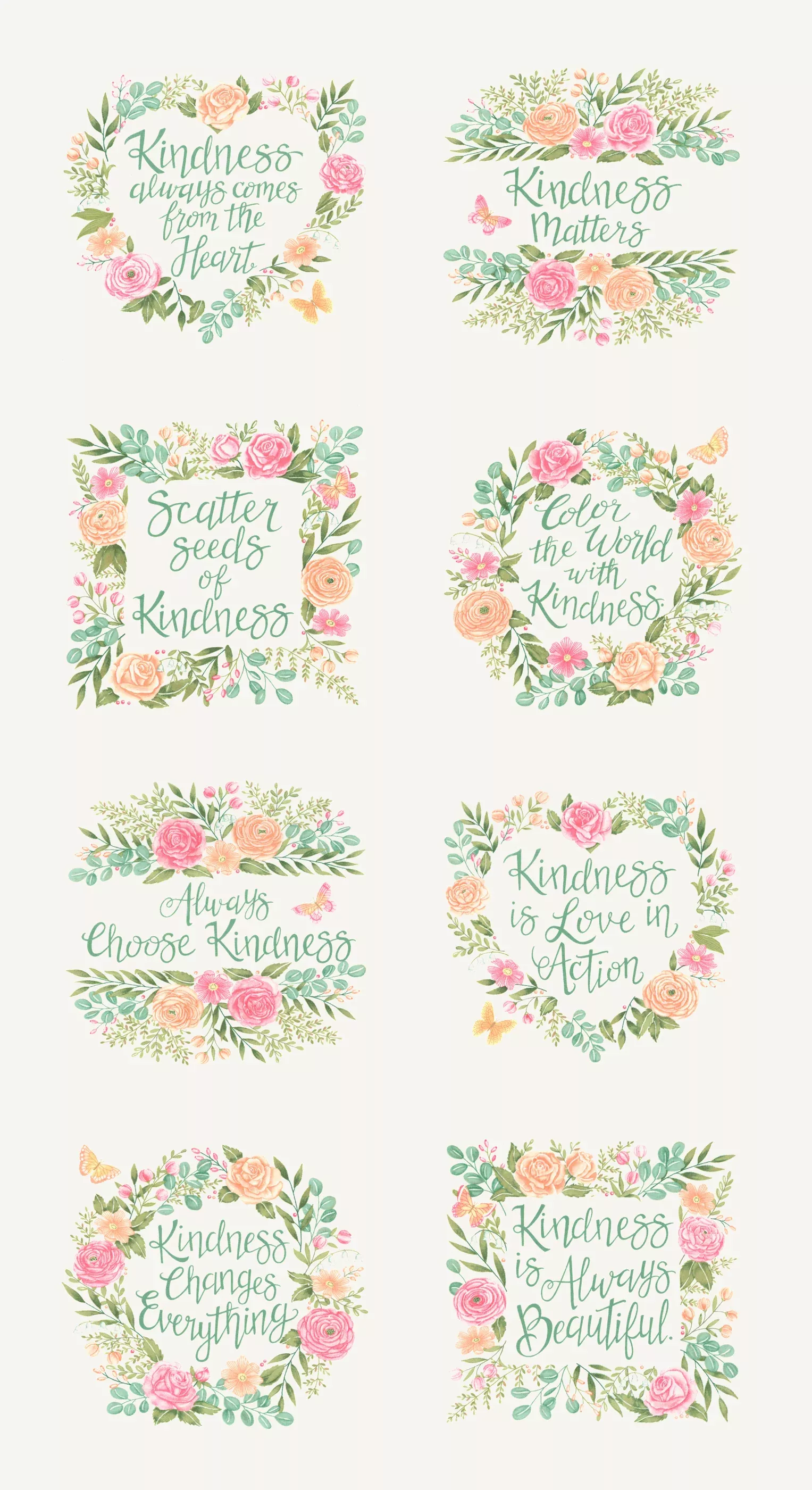 moda-kindness-fabric-panel-m5615711 Moda Kindness Fabric Panel M5615711