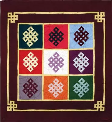 Mongolian Olzii Quilt Pattern DFQ-102