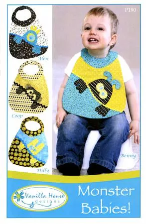 Monster Babies Bib Pattern