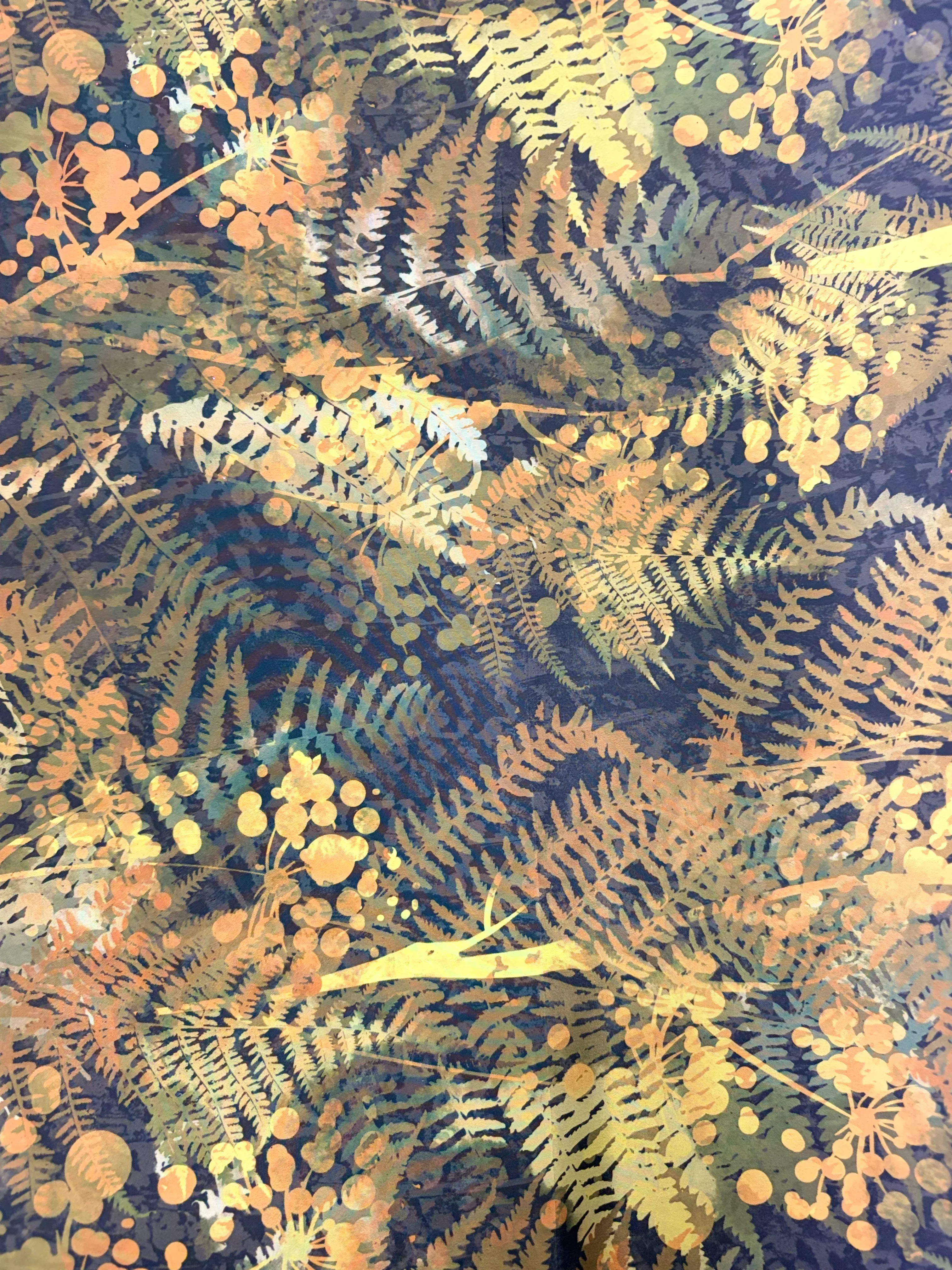 Multi Jungle Poly Plainweave | Water Repellant