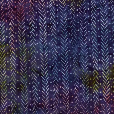 Multi Navy Tracks Batik